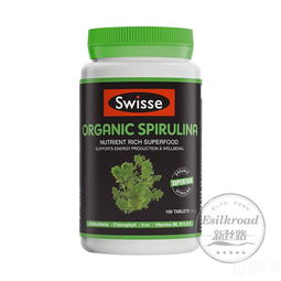 天然綠金，健康守護 Swisse有機天然螺旋藻片的養胃與膳食纖維雙重功效